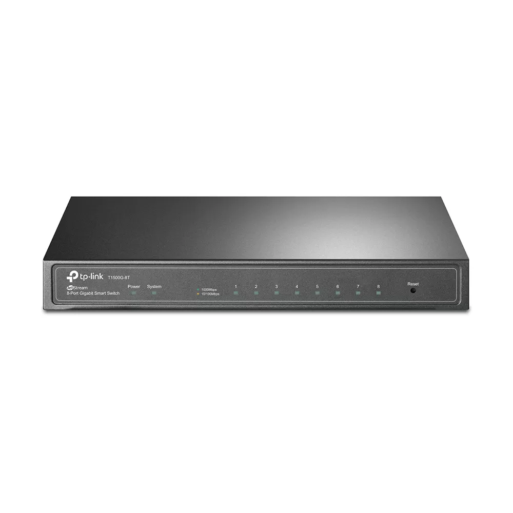 Switch Tp-Link JetStream, cu management, cu PoE, 8x1000Mbps RJ45