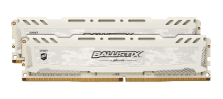 Memorie Desktop Crucial Ballistix Sport LT White 8GB (1 x 8GB) DDR4 2400Mhz CL16