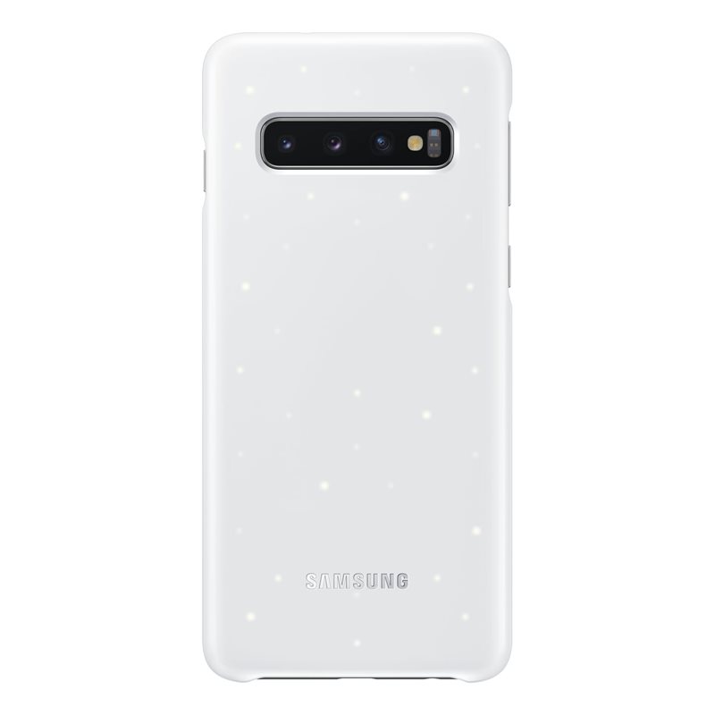 Husa Samsung LED Cover pentru Galaxy S10 (G973F) White