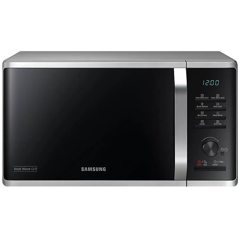 Cuptor cu microunde Samsung MG23K3575AS, 800W, 23L, Grill, Argintiu