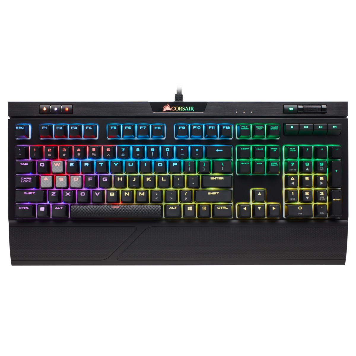 Tastatura Gaming Corsair Strafe RGB MK.2 - CHERRY MX Red