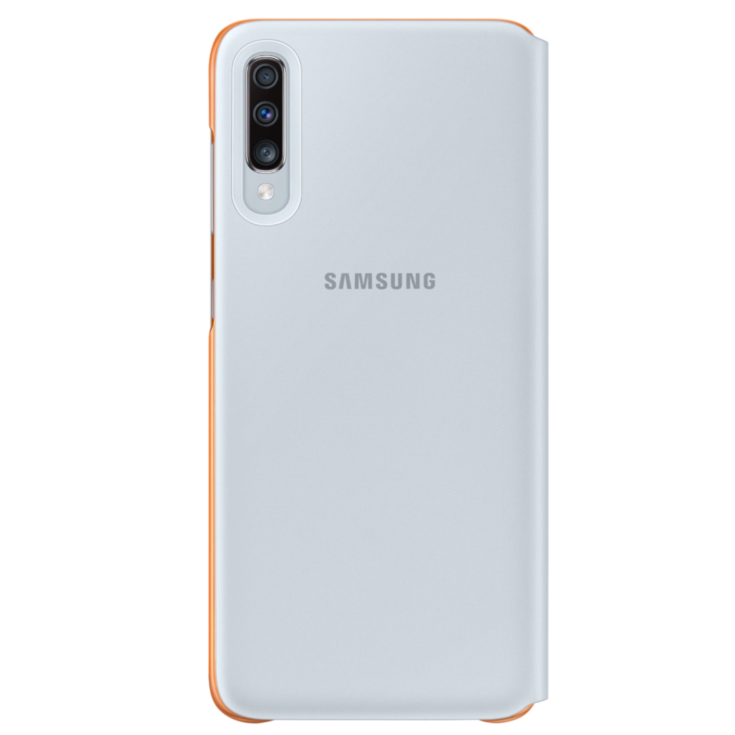 Husa Samsung Flip Wallet Cover pentru Galaxy A70 2019 (A705) White