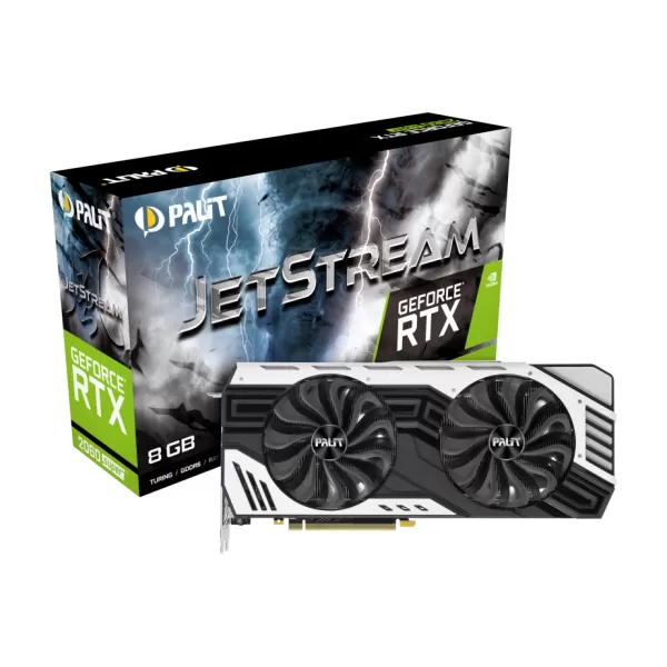 Placa Video Palit GeForce RTX 2060 SUPER JetStream, 8GB GDDR6, 256