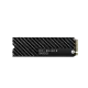 Hard Disk SSD Western Digital WD Black SN750, Heatsink, 500GB, M.2 2280