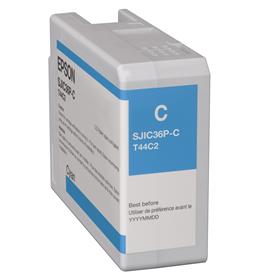 Cartus inkjet epson sjic36p-c 80ml cyan