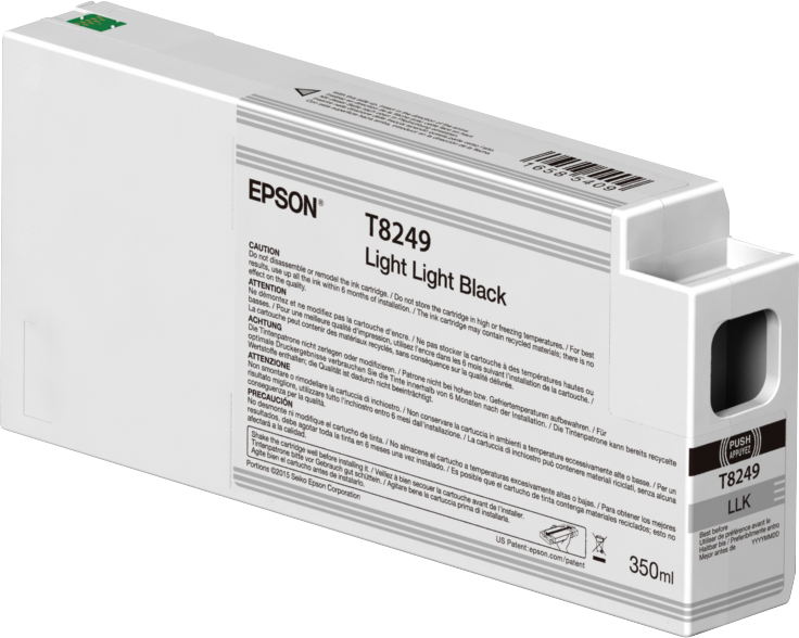Cartus inkjet epson t8249 light light black 350ml