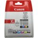 Pachet 5 Cartuse InkJet Canon PGI-570XL/CLI-571, Yellow, Pigment Black, Magenta, Cyan, Black