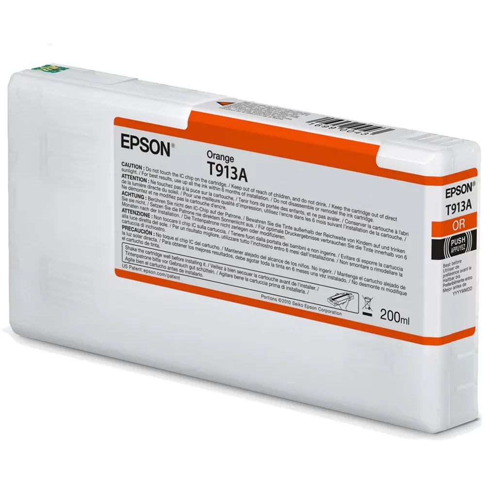 Cartus Inkjet Epson T913A 200ml Orange