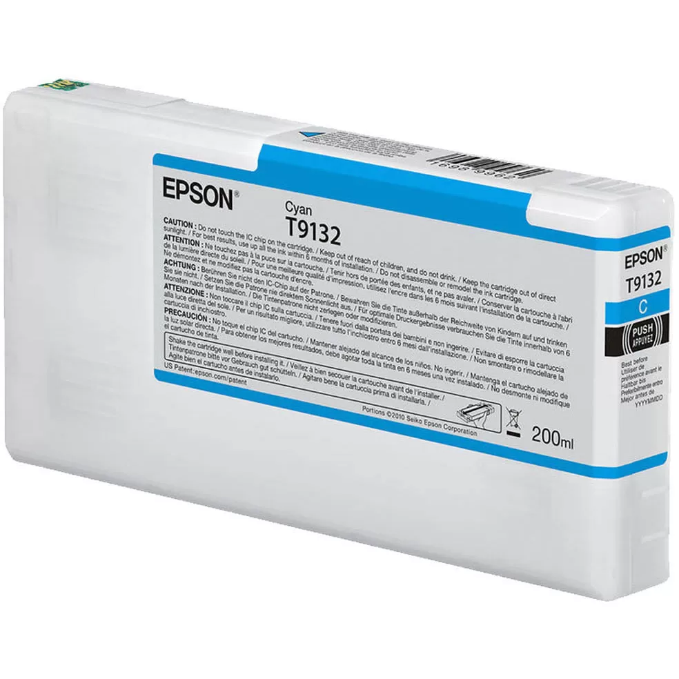 Cartus Inkjet Epson T9132 200ml Cyan