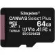 Card de memorie Kingston Canvas Select Plus, 64GB MicroSD, UHS-I