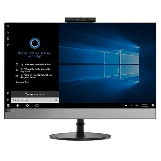 Sistem all-in-one lenovo v530-22icb 21.5 full hd intel core i5-9400t ram 8gb ssd 512gb windows 10 pro negru
