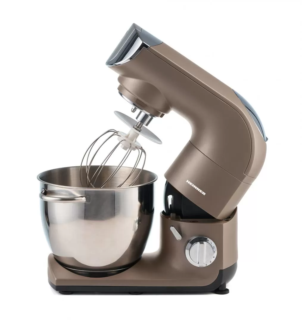 Robot de bucatarie Heinner Calypso 1500 HPM-L1500DC 1500W bol inox 5.5L 6 viteze + Pulse