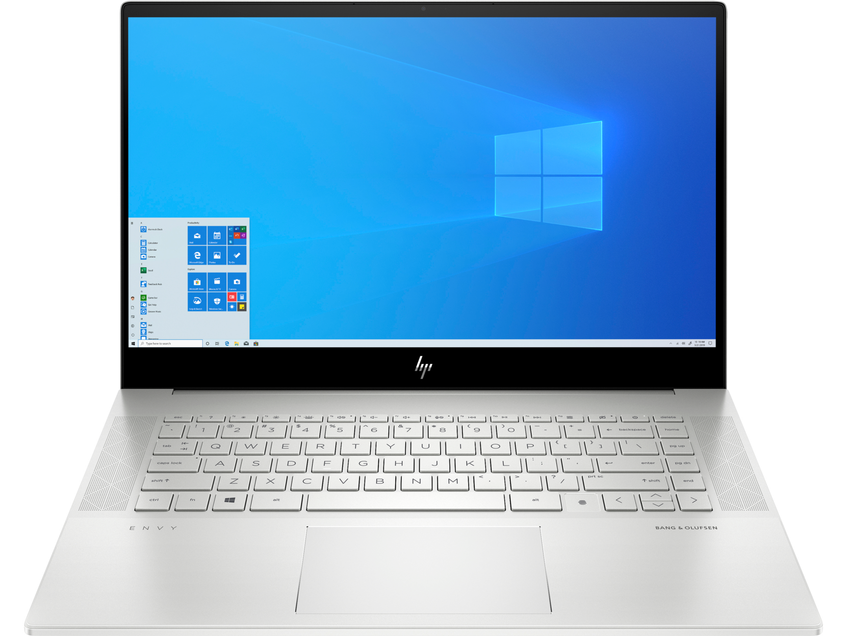 Notebook HP Envy 15-ep0001nq 15.6" Full HD Intel Core i7-10750H GTX 1650 Ti-4GB RAM 16GB SSD 512GB Windows 10 Pro Argintiu