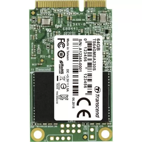 SSD Transcend 230S, 64GB, mSATA