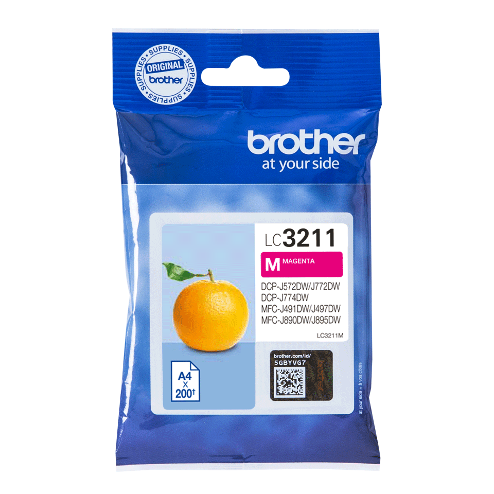 Cartus inkjet brother lc3211m 200 pagini magenta