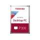 Hard Disk Desktop Toshiba P300, 2TB, 5400RPM, SATA III