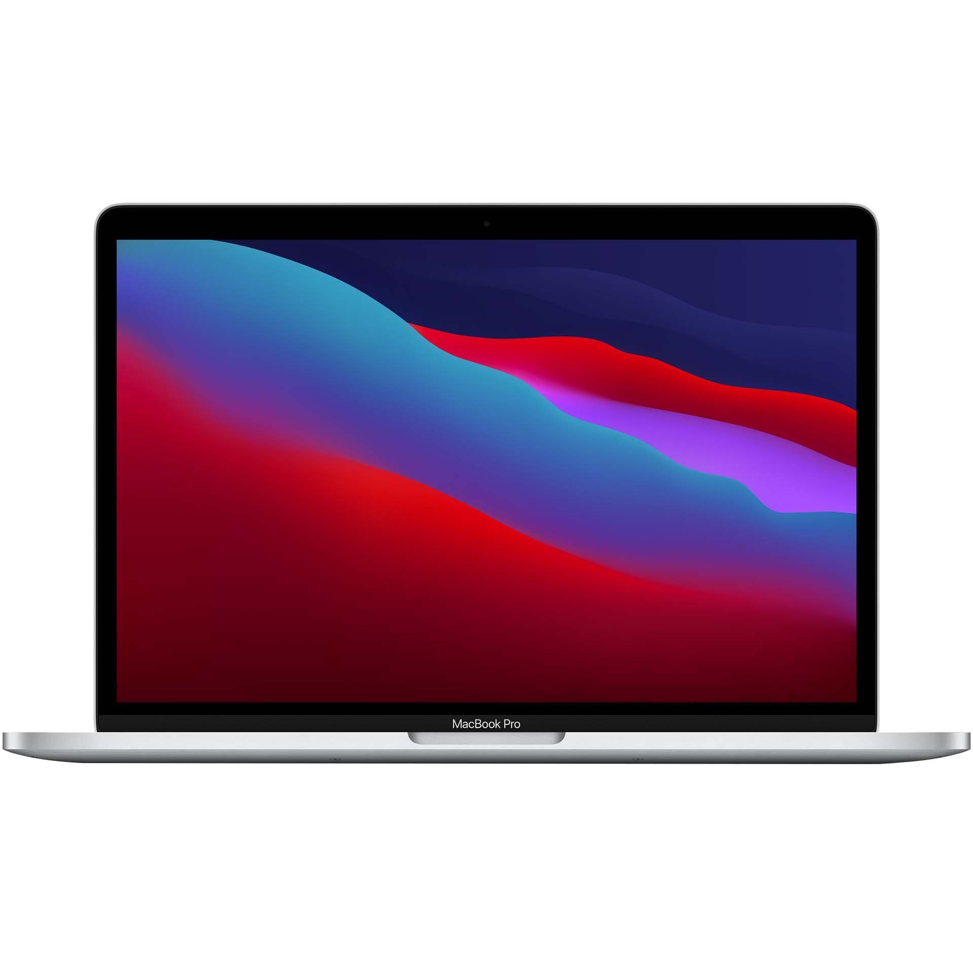 Notebook Apple MacBook Pro 13.3 Retina Apple M1 Chip GPU 8-core RAM 8GB SSD 512GB Tastatura INT Silver