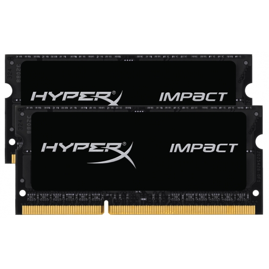 Memorie Notebook Kingston HyperX Impact HX318LS11IBK2/8 2 x 4GB DDR3L 1866Mhz CL11