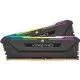 Memorie Desktop Corsair Vengeance RGB PRO SL, 32GB(2 x 16GB) DDR4, 3200Mhz, CL16, Black, Intel 300, 400
