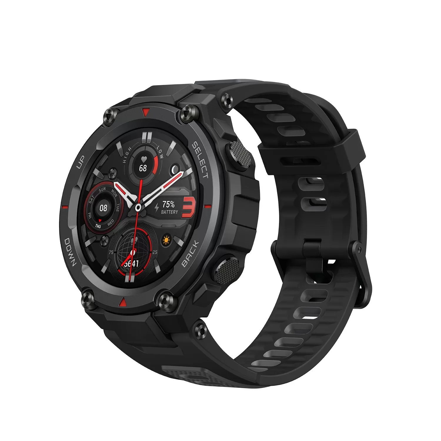 Smartwatch Amazfit T-Rex Pro, Meteorite Black