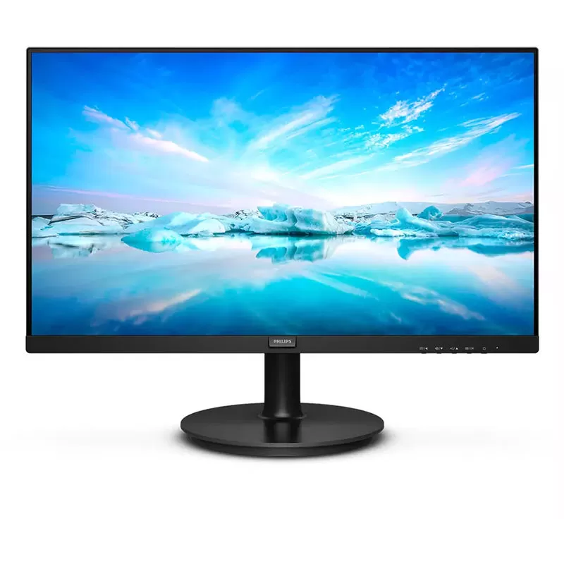 Monitor LED Philips 222V8LA  21.5"  Full HD  4ms  Negru