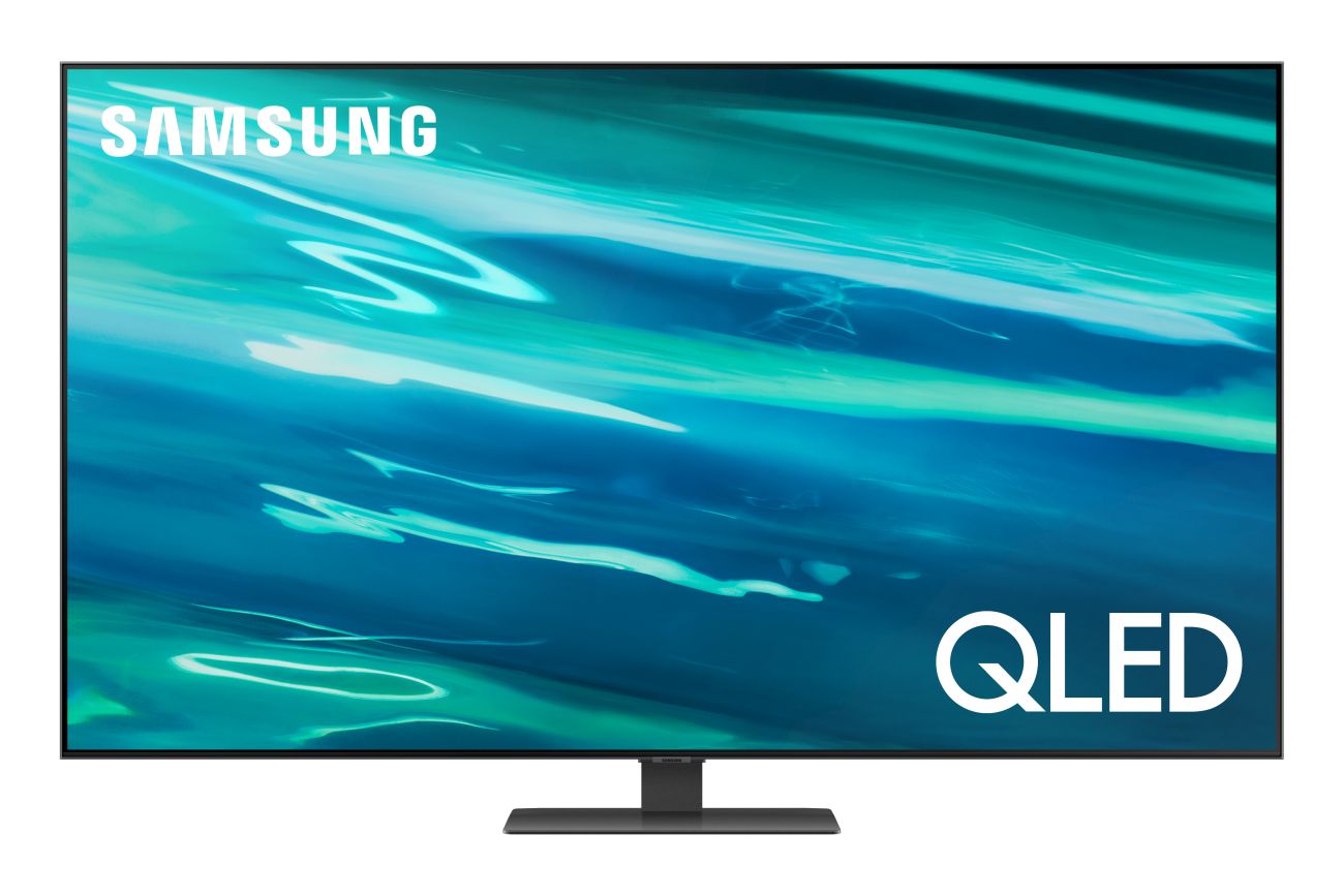 Televizor QLED Samsung Smart TV QE65Q80A 163cm 4K Ultra HD Negru