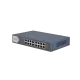 Switch Hikvision DS-3E0516-E(B), fara management, fara PoE, 16x1000Mbps RJ45