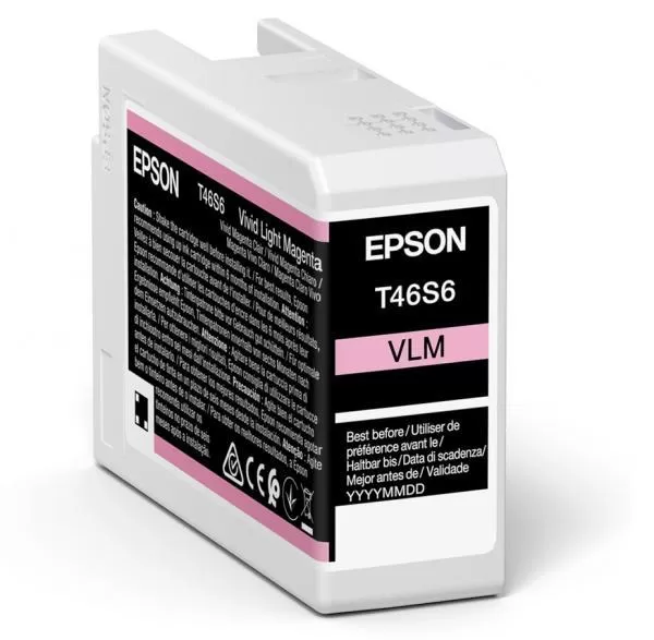 Cartus Inkjet Epson T46S6 Light Magenta 25ml