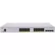Switch Cisco CBS350-24FP-4G, cu management, cu PoE, 24x1000Mbps-RJ45 (24xPoE) + 4xSFP