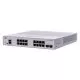 Switch Cisco CBS350-16T-E-2G, cu management, fara PoE, 16x1000Mbps-RJ45 + 2xSFP