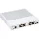 Switch Cisco CBS350-16T-2G, cu management, fara PoE, 16x1000Mbps-RJ45 + 2xSFP