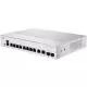 Switch Cisco CBS350-8T-E-2G, cu management, fara PoE, 8x1000Mbps-RJ45 + 2xGigabit/SFP Combo