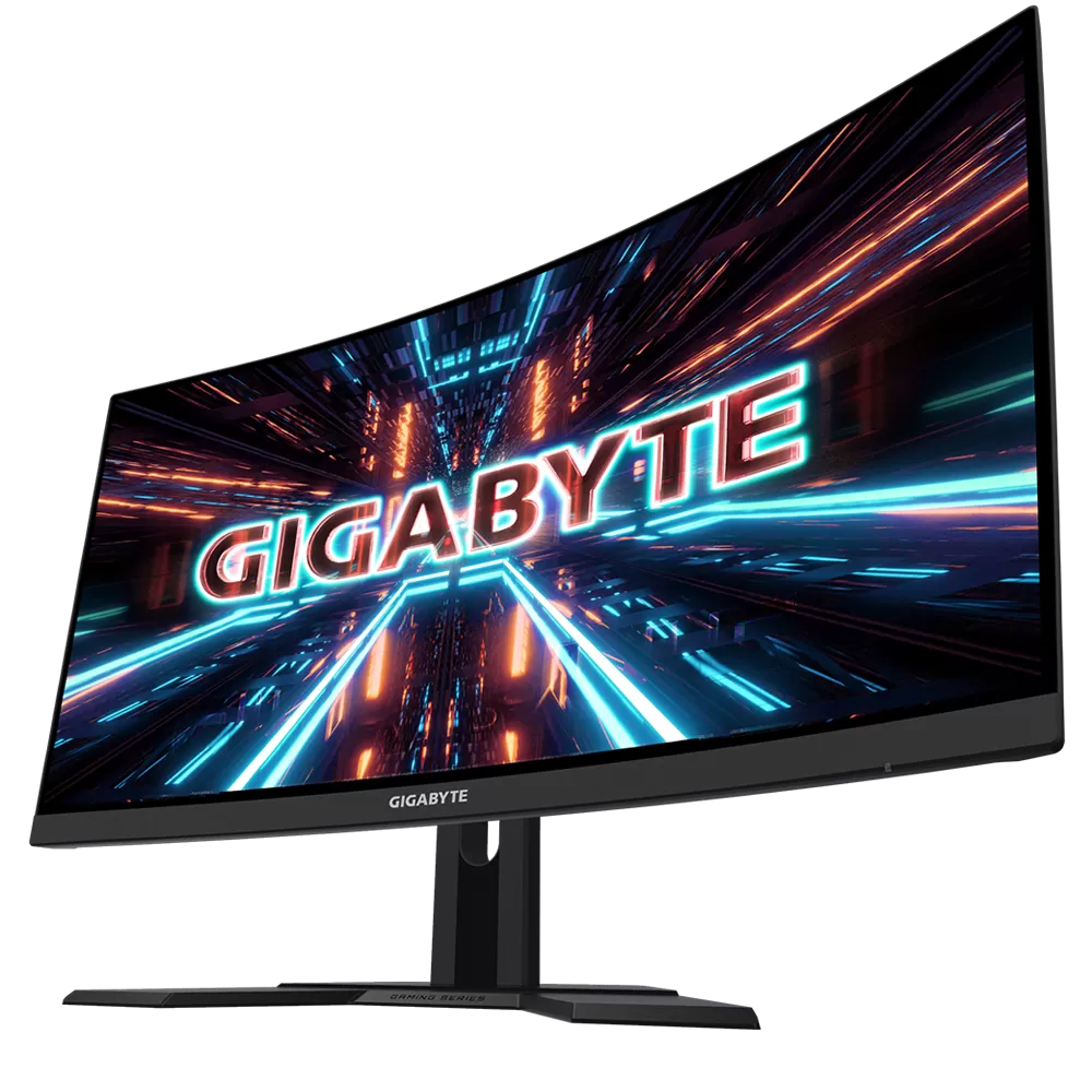 Monitor LED Gigabyte G27QC A, Curbat, 27 , QHD, 165Hz, 1ms, Negru