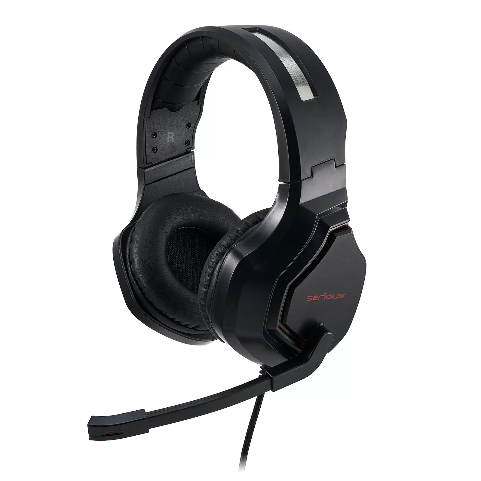 Casti Gaming Serioux Adair, Negru
