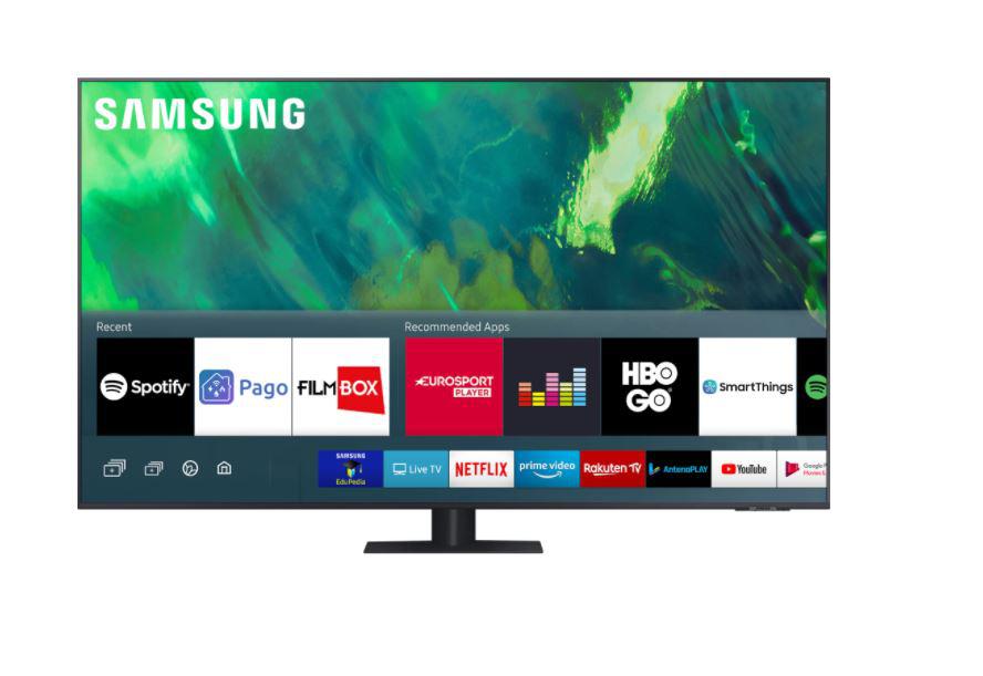 Televizor QLED Samsung Smart TV QE55Q70A 138cm 4K Ultra HD Negru