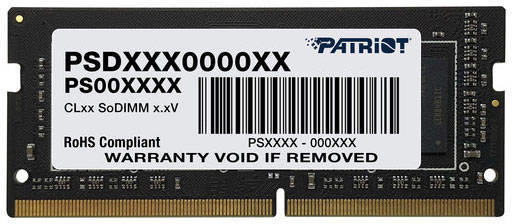 Memorie Notebook Patriot Signature 16GB DDR4 3200Mhz