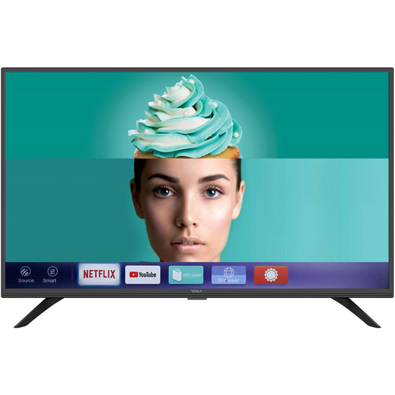Televizor LED Tesla Smart TV 32T320BHS 80cm HD Ready Negru