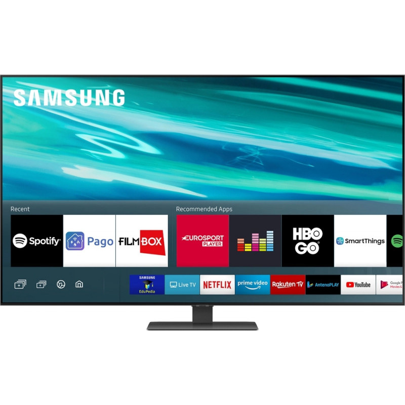 Televizor LED Samsung Smart TV QE50Q80A 125cm 4K Ultra HD Negru
