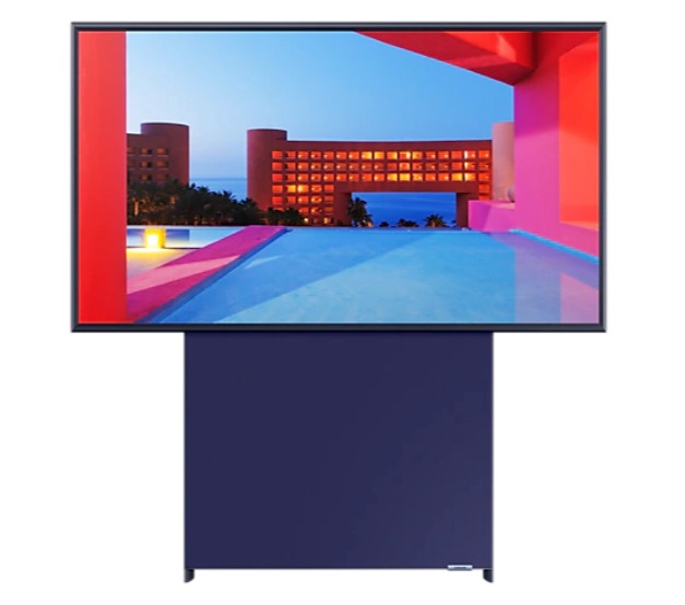 Televizor QLED Samsung Smart TV The Sero QE43LS05T 108cm 4K Ultra HD Blue