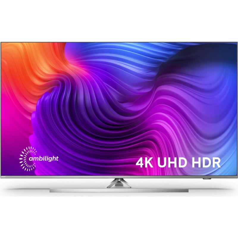 Televizor LED Philips Smart TV 43PUS8536 108cm 4K Ultra HD Argintiu