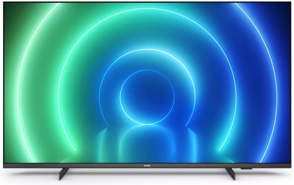 Televizor LED Philips Smart TV 55PUS7506 139cm 4K Ultra HD Negru