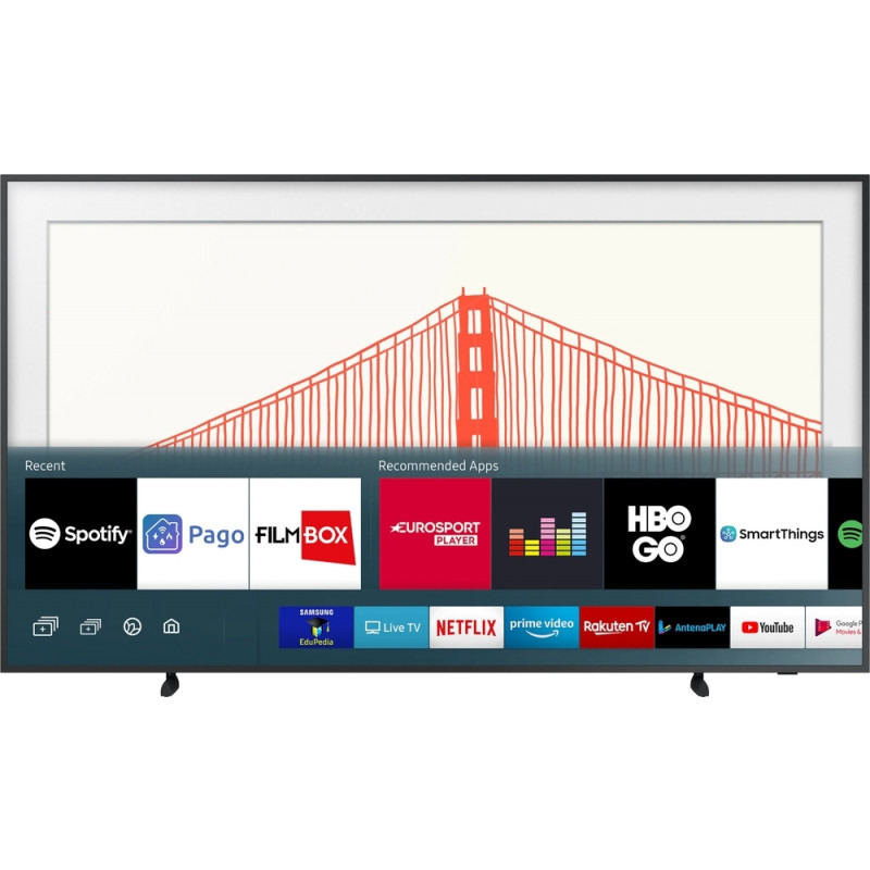 Televizor QLED Samsung Smart TV The Frame 50LS03A 125cm 4K Ultra HD Negru