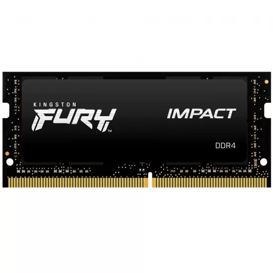 Memorie Notebook Kingston Fury Impact, 16GB DDR4, 3200Mhz, Dual Rank
