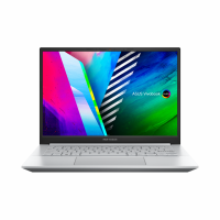 Notebook Asus VivoBook Pro K3400PA, 14" WQXGA+ OLED, Intel Core i5-11300H, RAM 8GB, SSD 512GB, Windows 11 Pro, Argintiu