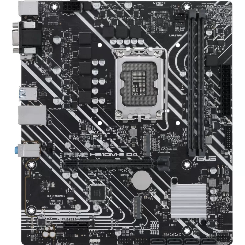 Placa de baza ASUS PRIME H610M-E D4, socket 1700