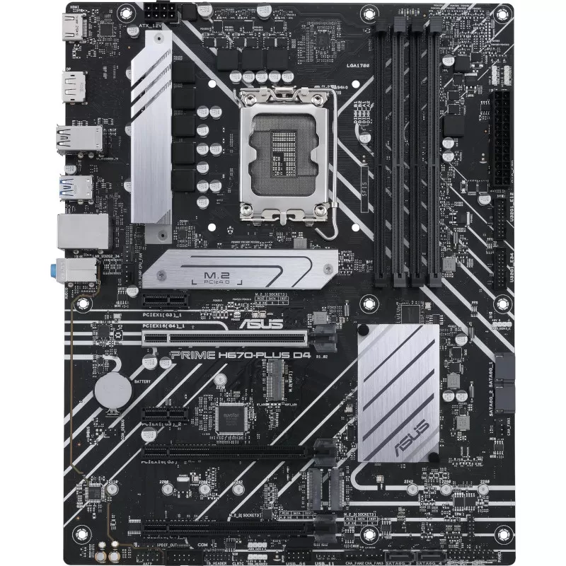 Placa de baza ASUS PRIME H670-PLUS D4, socket 1700