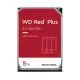 Hard Disk Desktop Western Digital WD Red Plus NAS, 8TB, 5400RPM, 128MB, SATA III