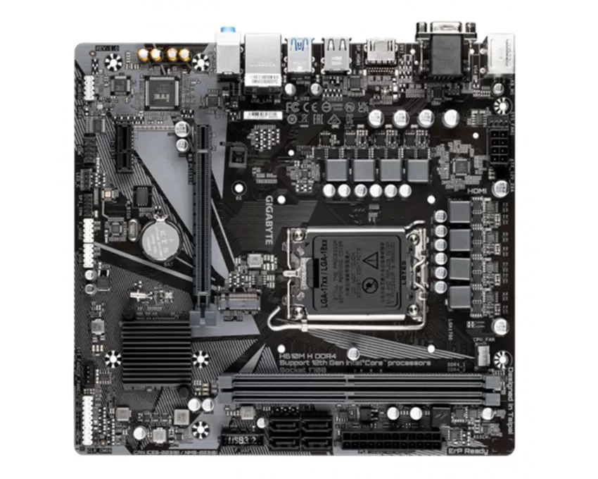 Placa de baza Gigabyte H610M H DDR4, socket 1700
