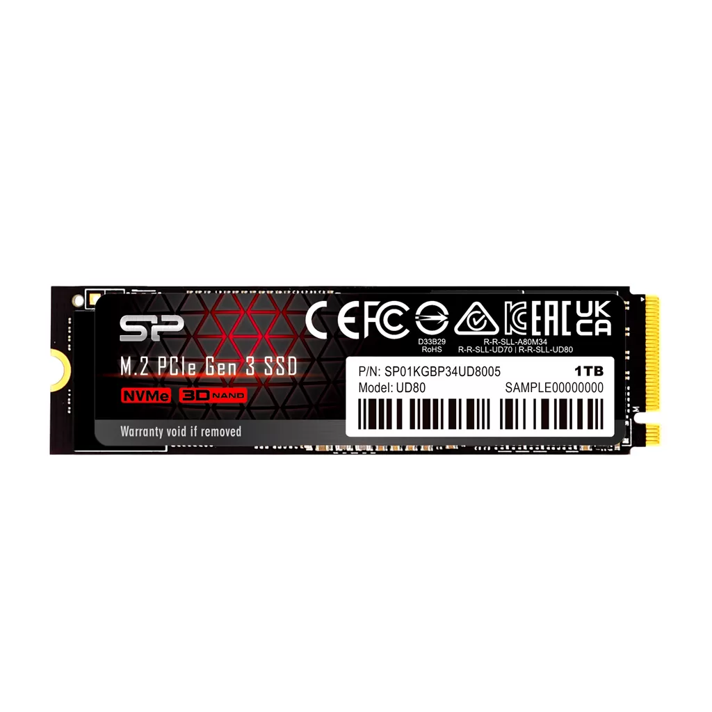 SSD Silicon Power UD80, 1TB, M.2 2280