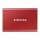 Hard Disk SSD Extern Samsung Portable SSD T7, 1TB, USB 3.2, Red